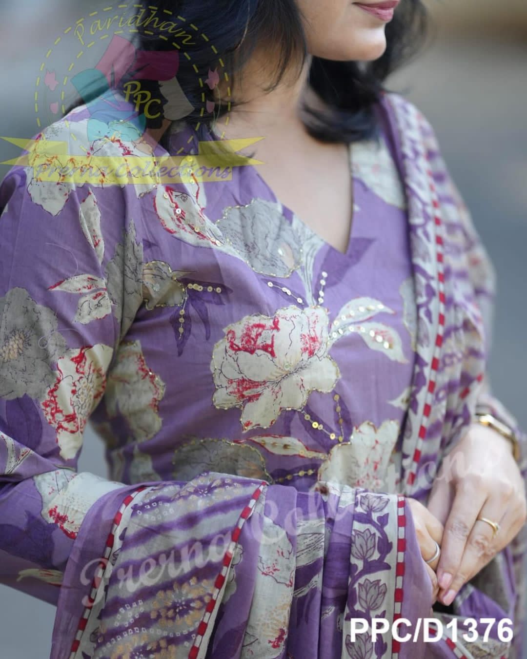 Kalaai Fashion Afghani Pattern Cotton Printed Online Kurti With Bottom Dupatta Wholesale
